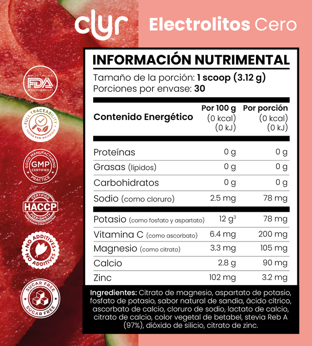 CLYR Electrolytes Zero